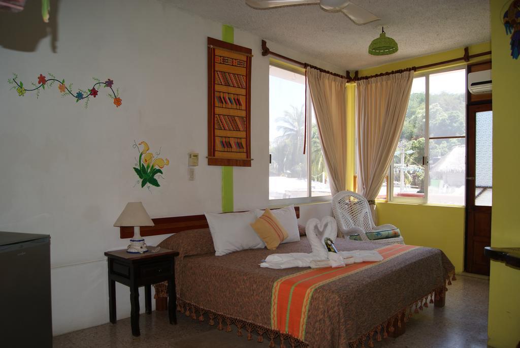 Hotel La Cabana Puerto Ángel Extérieur photo